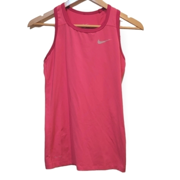 Nike Pro Dr Fit Fitted Racerback Workout Athletic Tank top Size Large - Picture 1 of 14